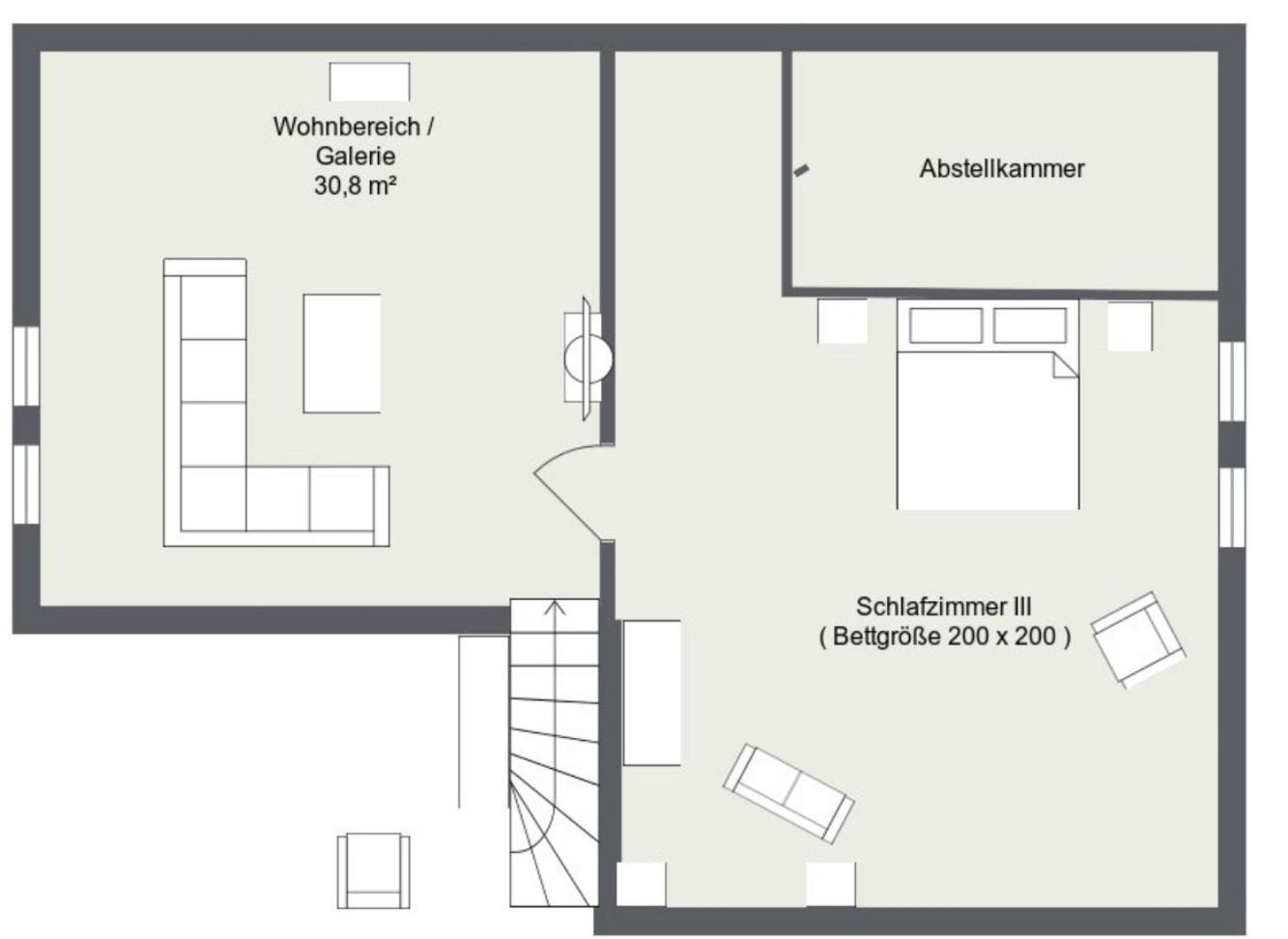 Chalet Am Bach Bad Birnbach Ruang foto