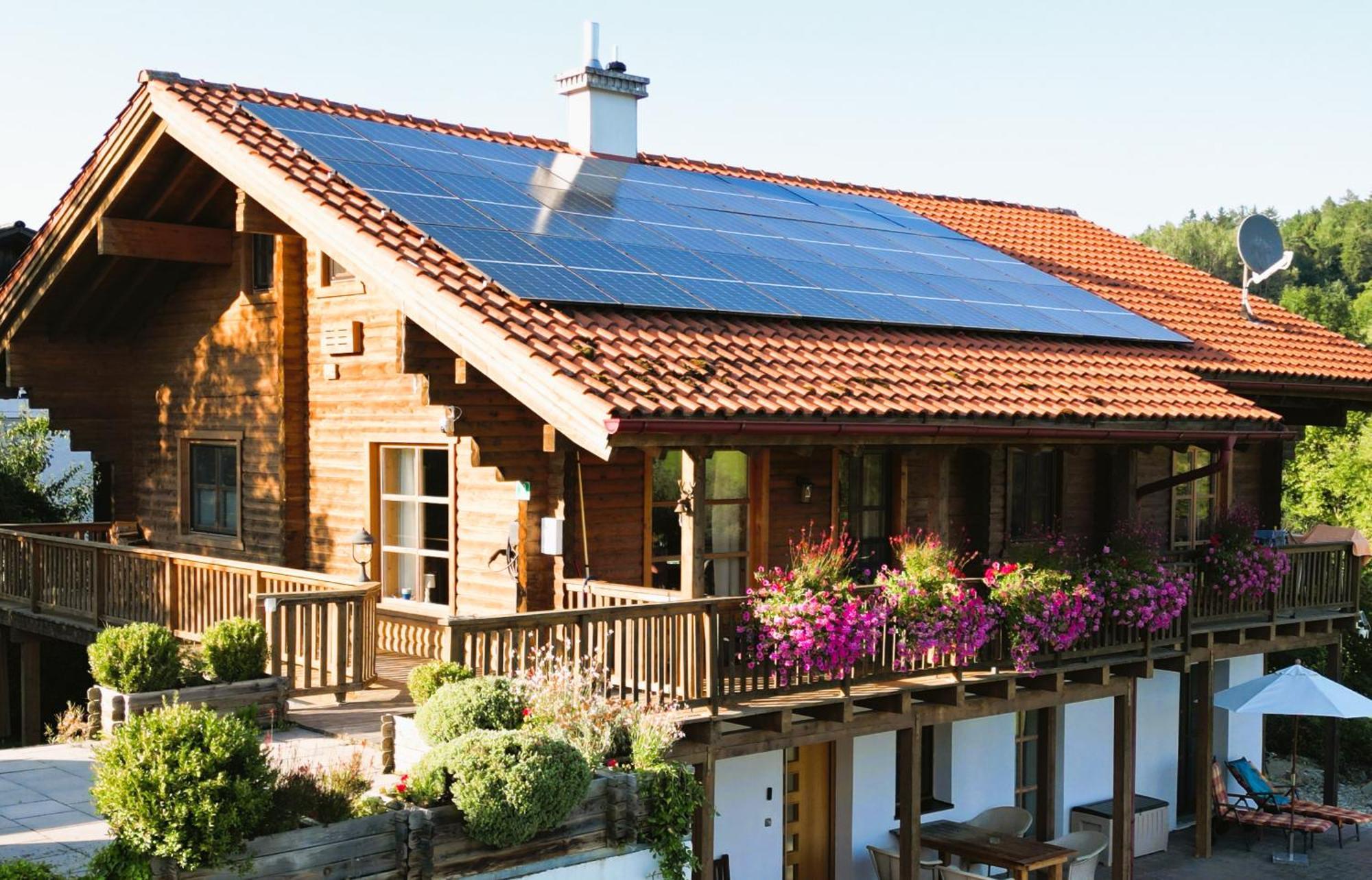 Chalet Am Bach Bad Birnbach Bagian luar foto