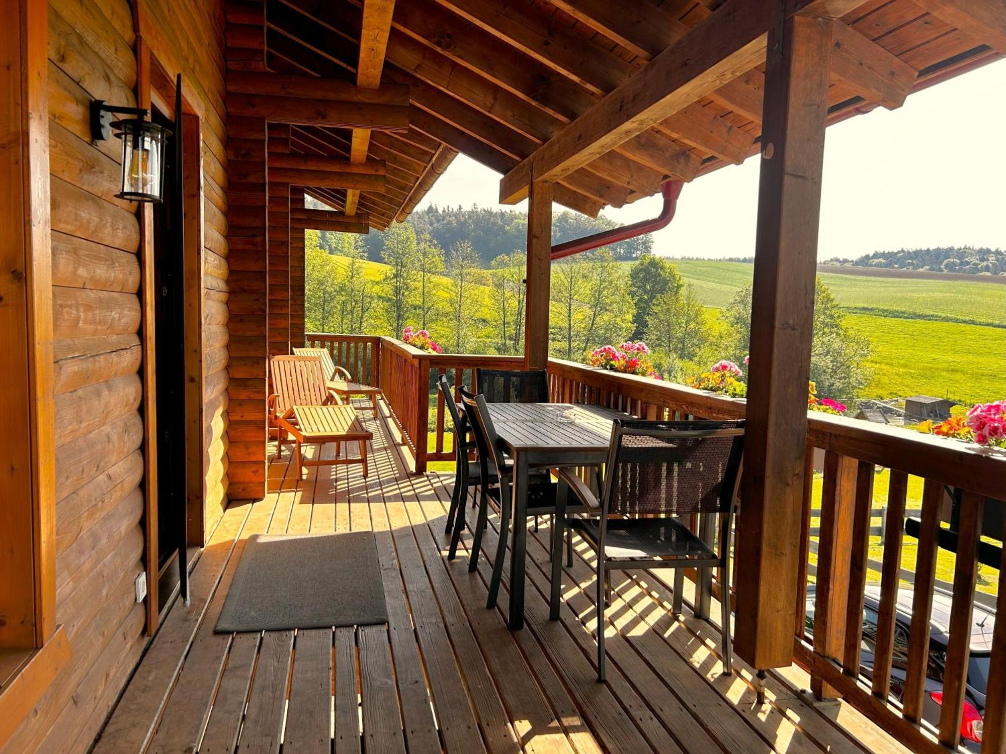 Chalet Am Bach Bad Birnbach Bagian luar foto